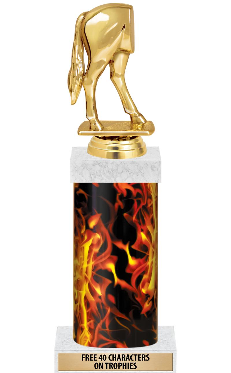 14" INFERNO-GD FIG/SQUARE