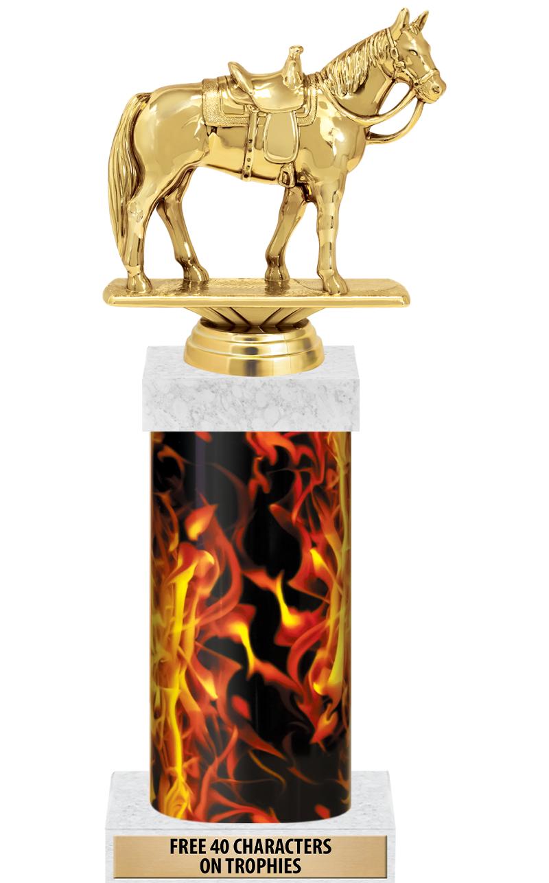 14" INFERNO-GD FIG/SQUARE