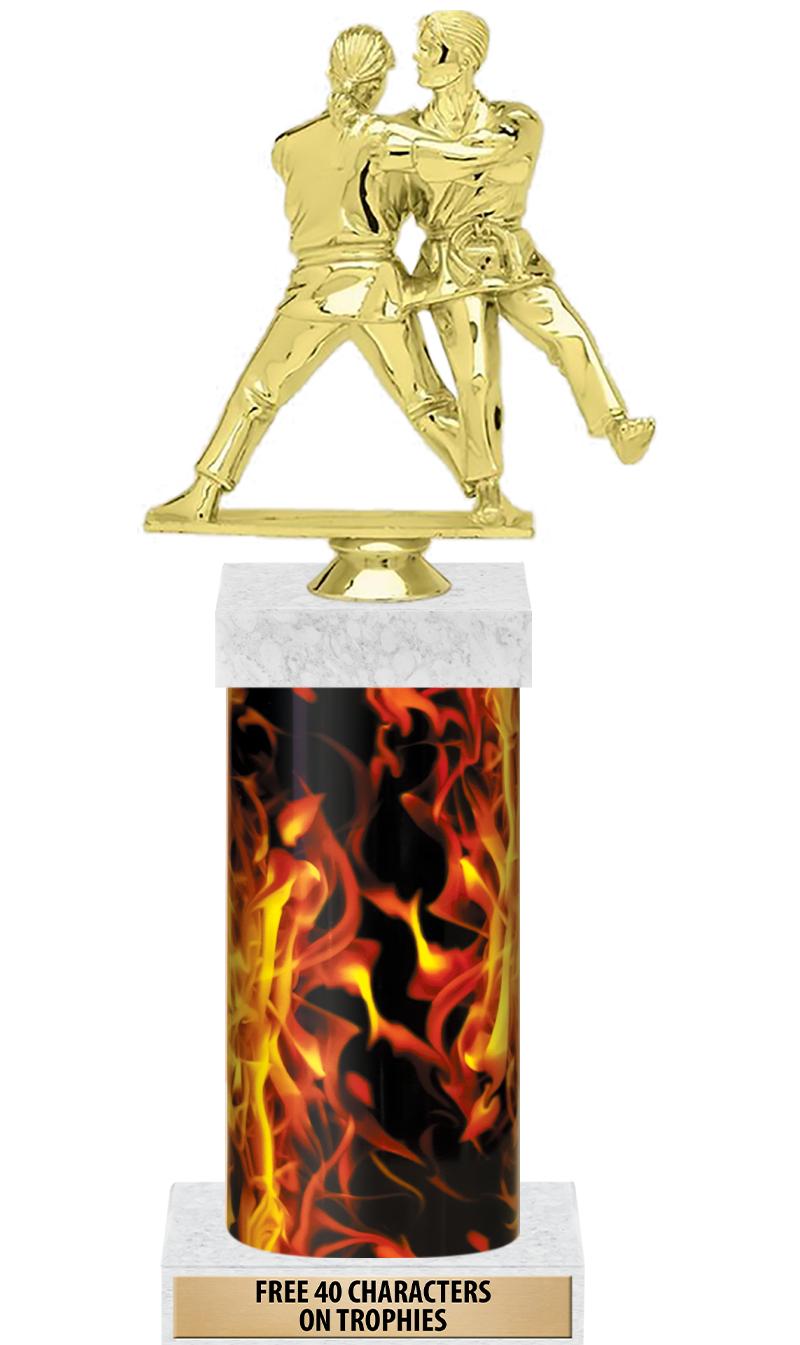 14" INFERNO-GD FIG/SQUARE