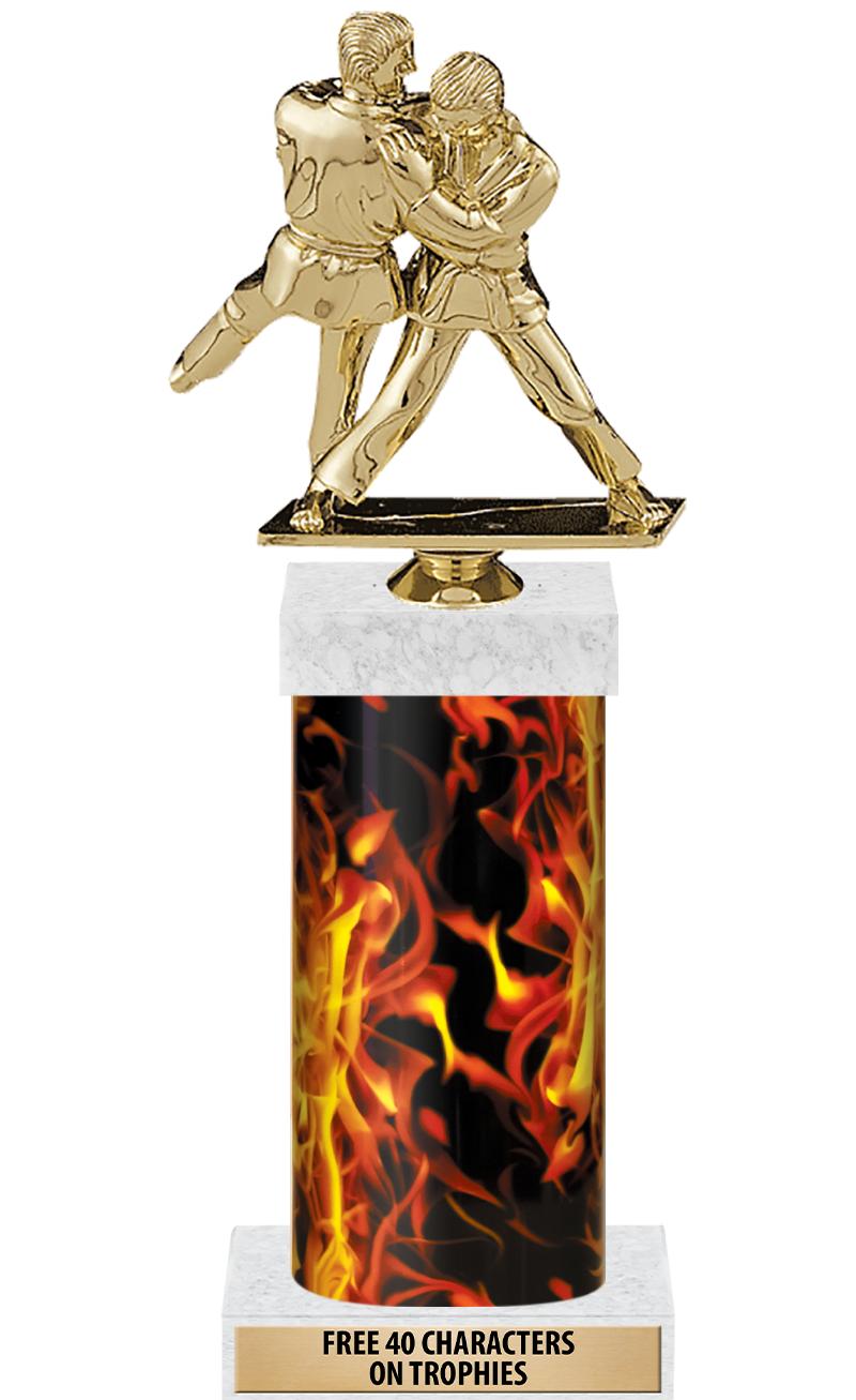 14" INFERNO-GD FIG/SQUARE