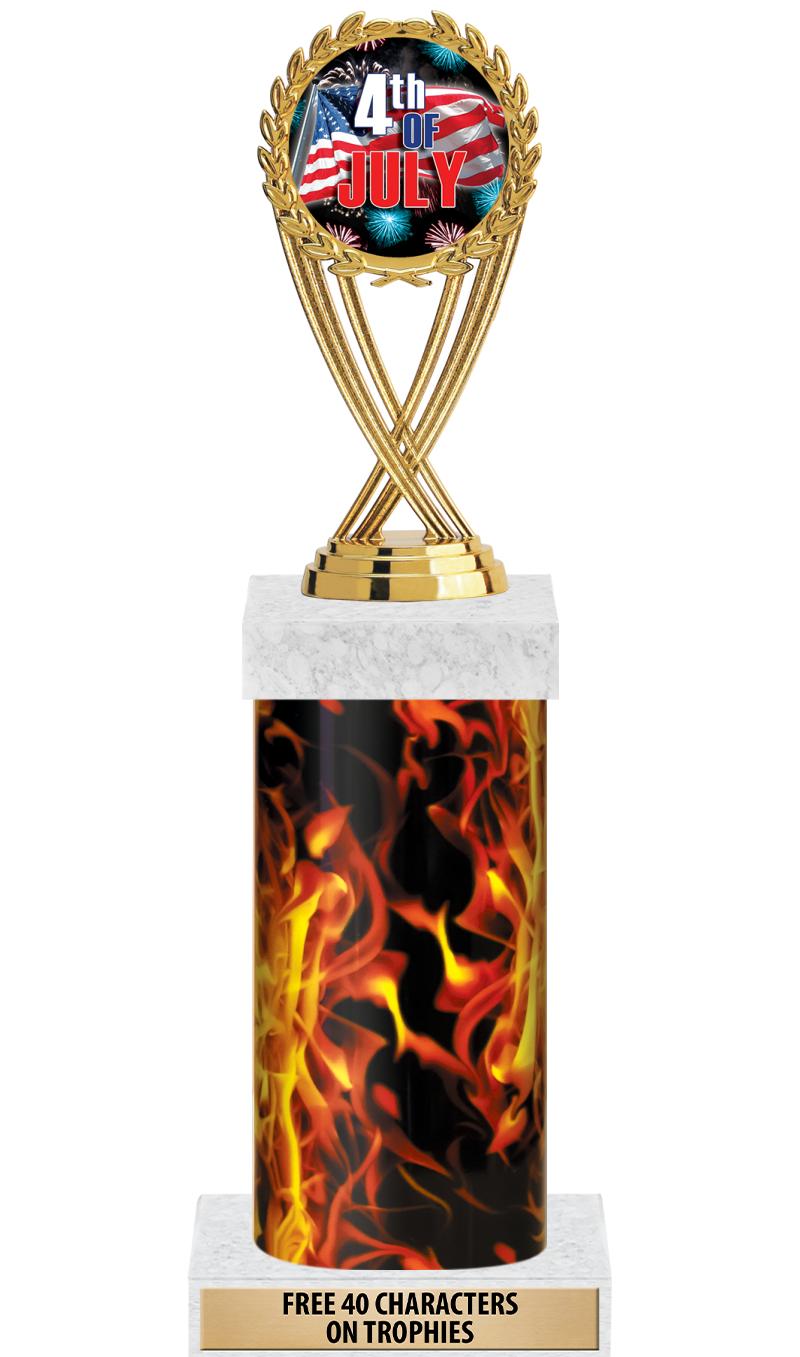 14" INFERNO-GD FIG/SQUARE