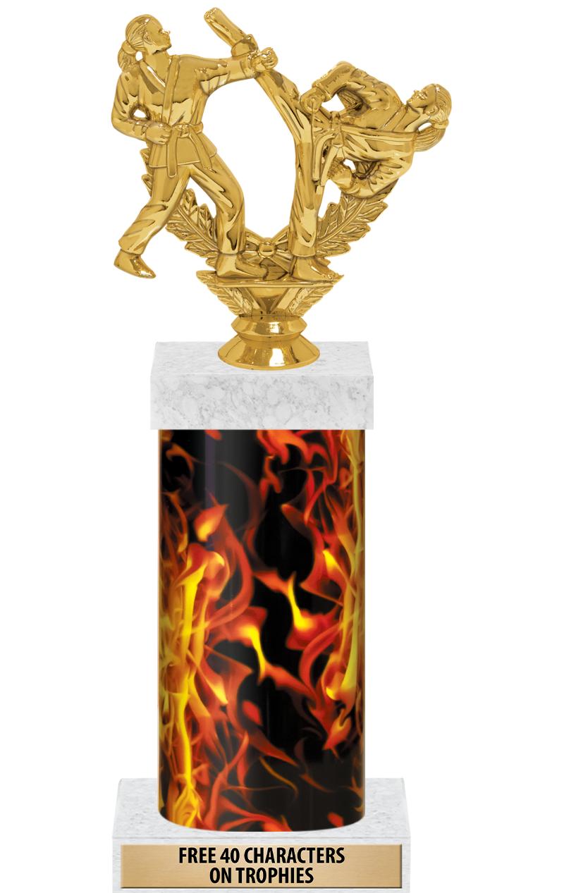 14" INFERNO-GD FIG/SQUARE