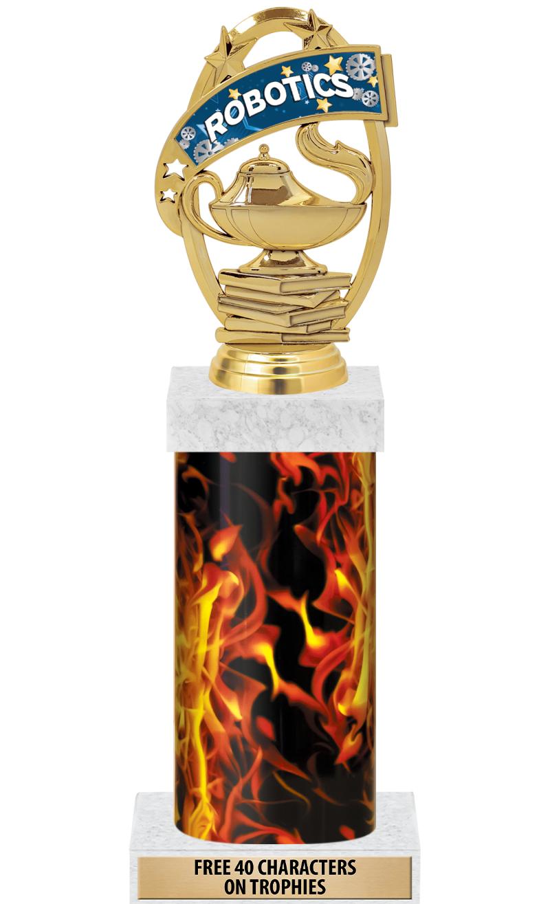 14" INFERNO-GD FIG/SQUARE