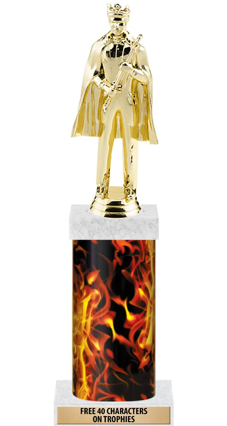 14" INFERNO-GD FIG/SQUARE