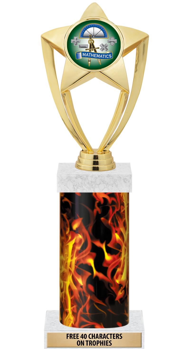 14" INFERNO-GD FIG/SQUARE