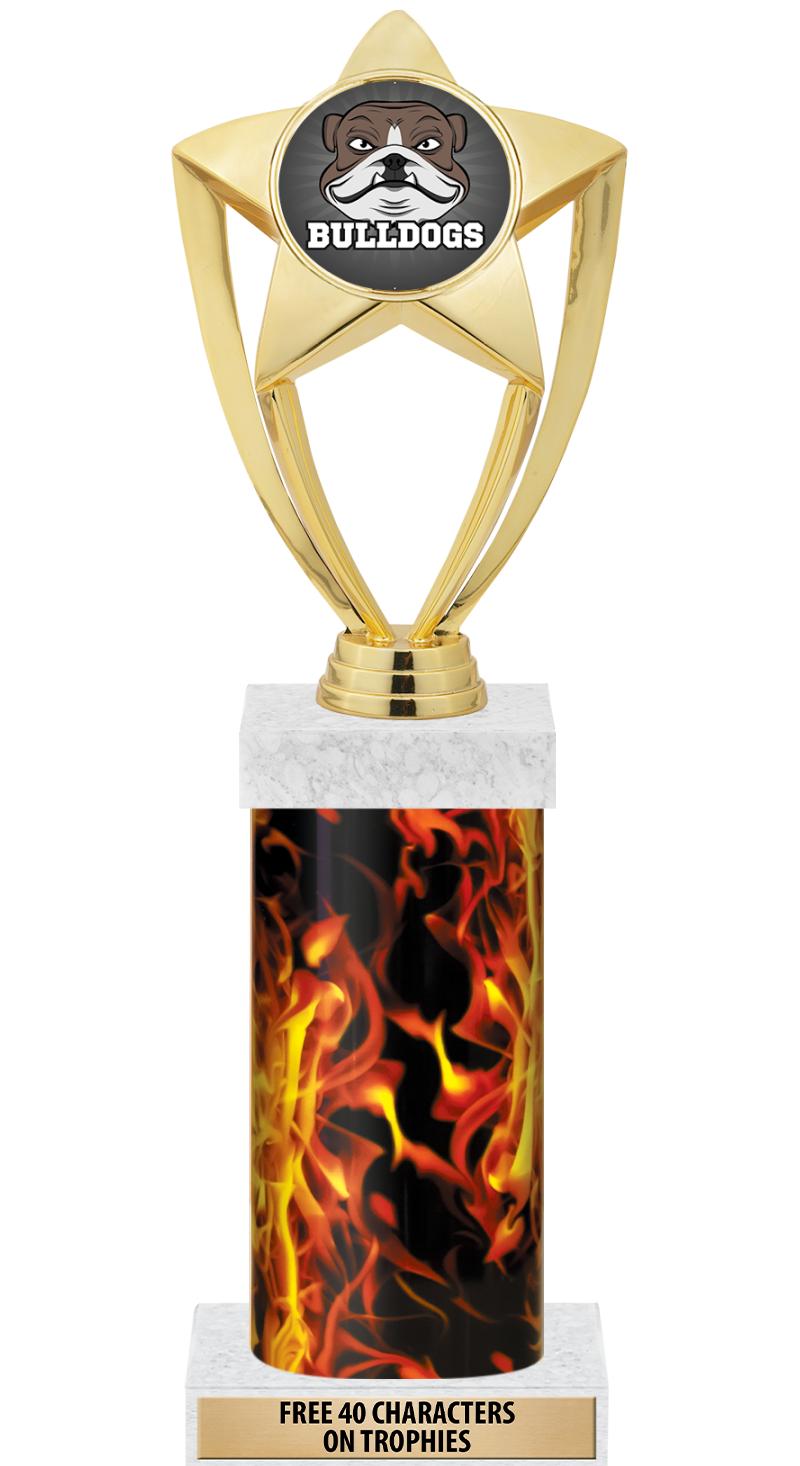 14" INFERNO-GD FIG/SQUARE