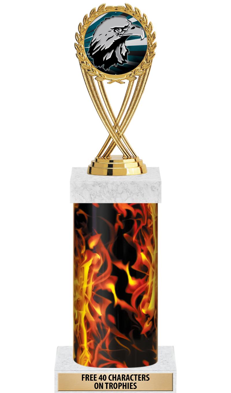 14" INFERNO-GD FIG/SQUARE