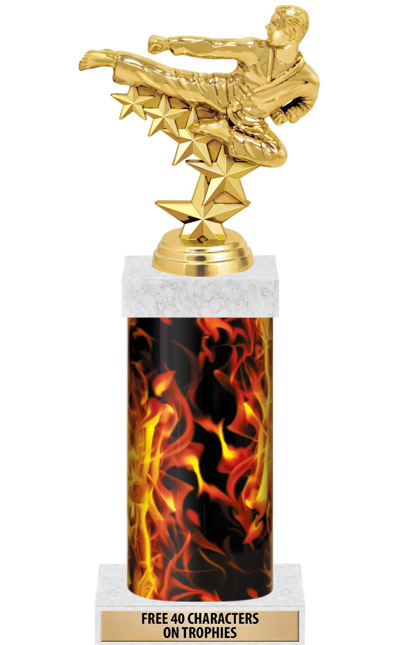 14" INFERNO-GD FIG/SQUARE