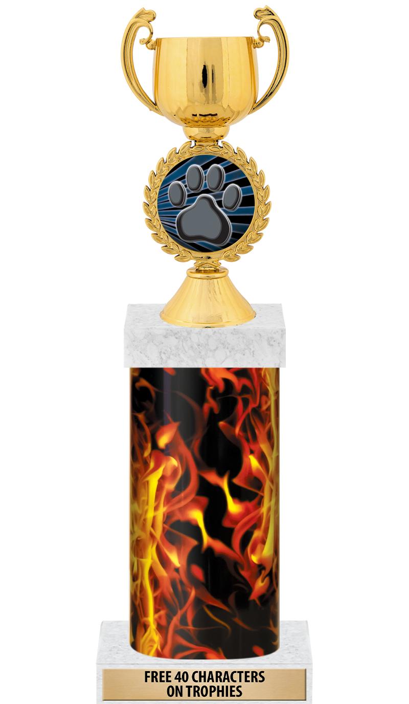 14" INFERNO-GD FIG/SQUARE