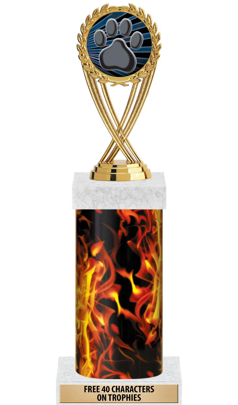 14" INFERNO-GD FIG/SQUARE