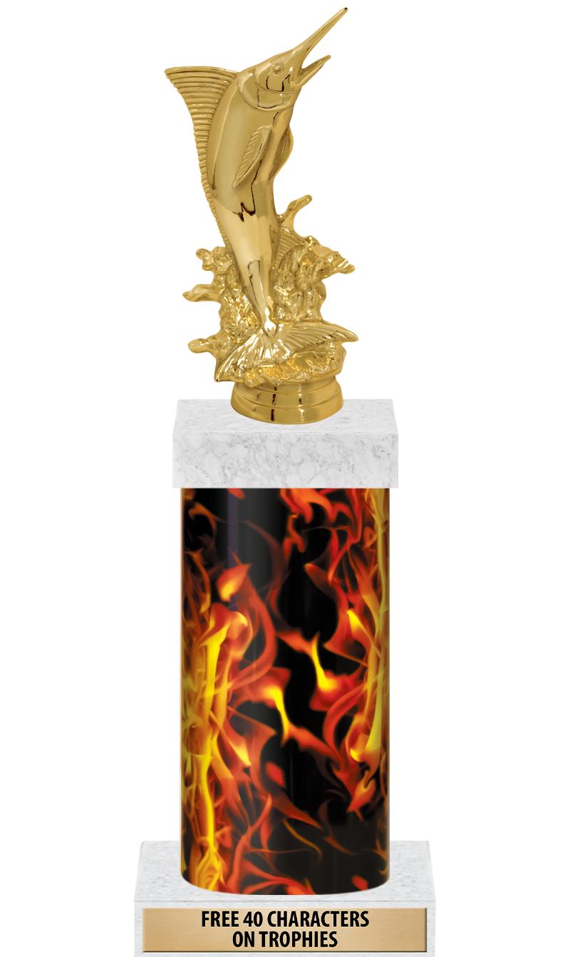 14" INFERNO-GD FIG/SQUARE