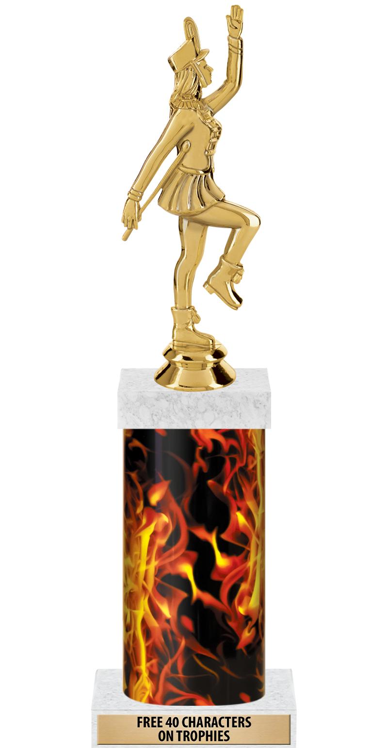 14" INFERNO-GD FIG/SQUARE