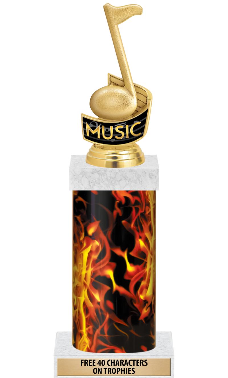 14" INFERNO-GD FIG/SQUARE