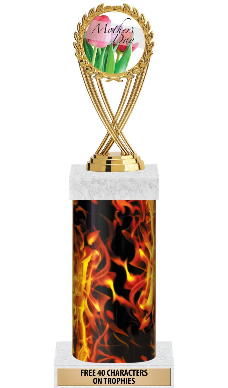 14" INFERNO-GD FIG/SQUARE