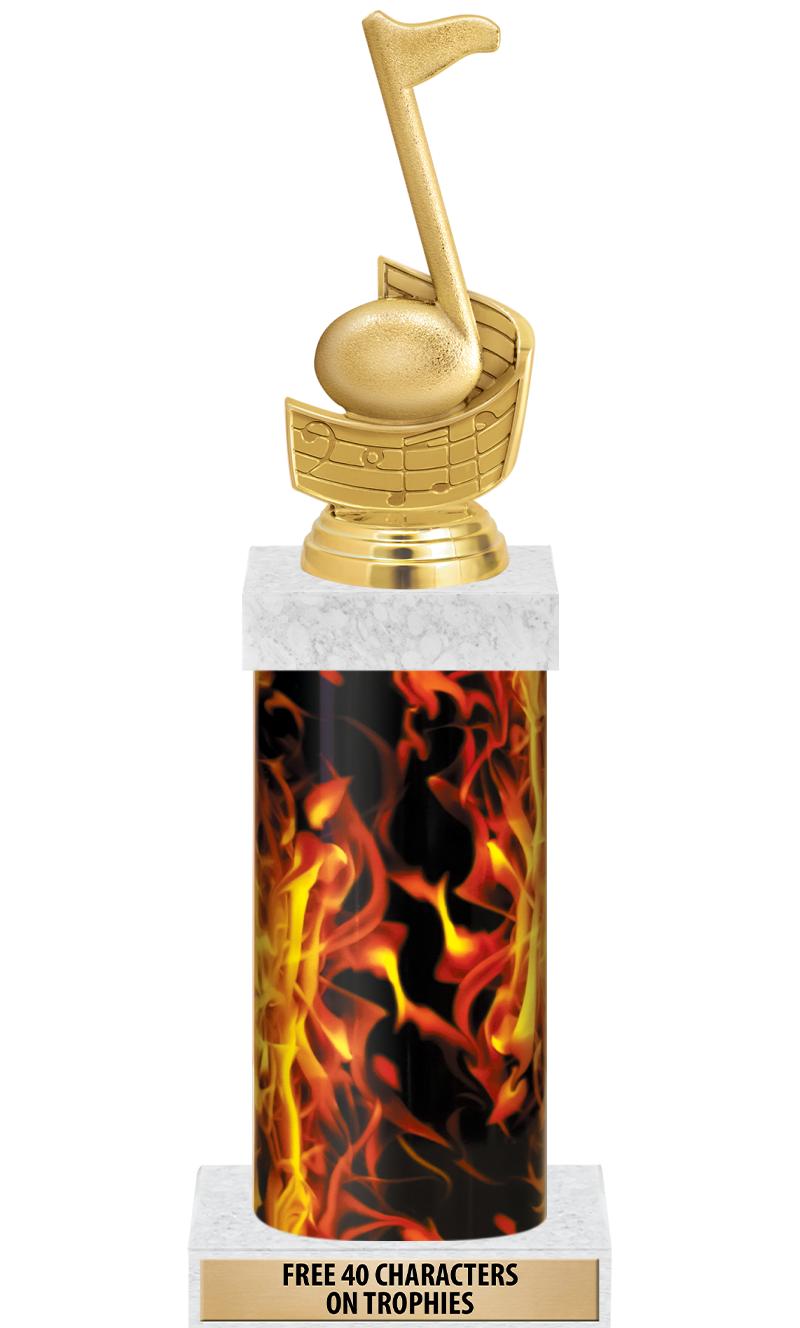 14" INFERNO-GD FIG/SQUARE