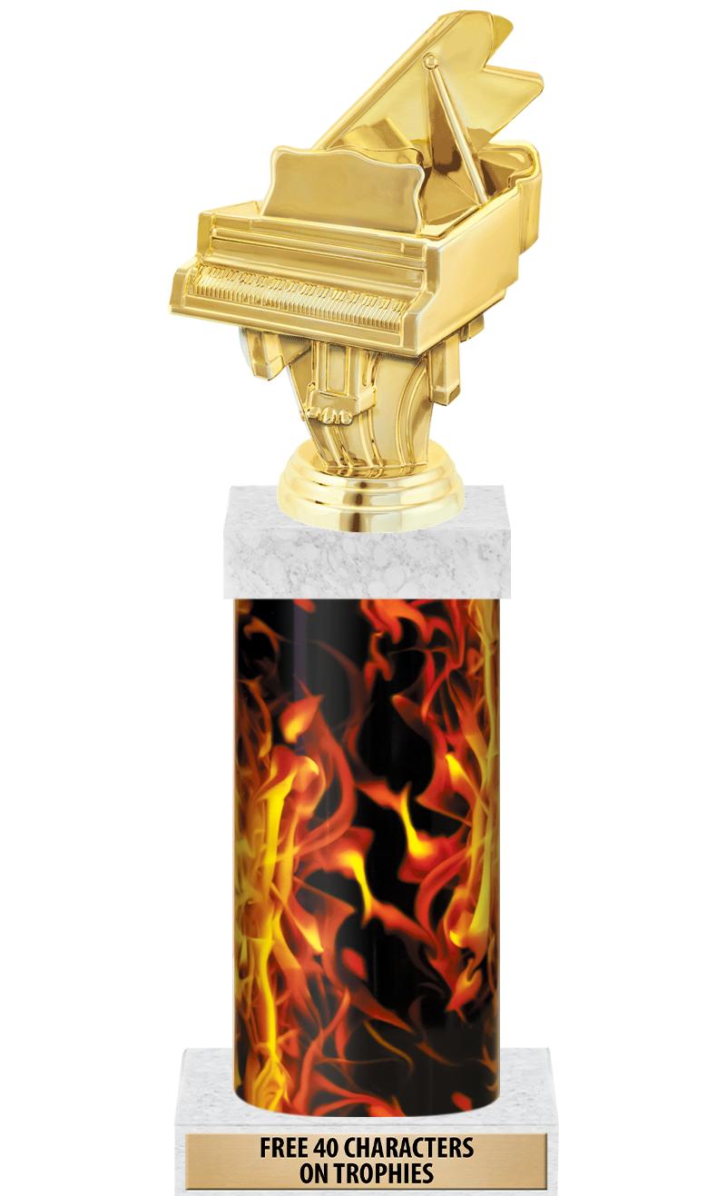 14" INFERNO-GD FIG/SQUARE