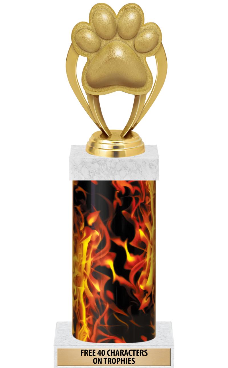 14" INFERNO-GD FIG/SQUARE