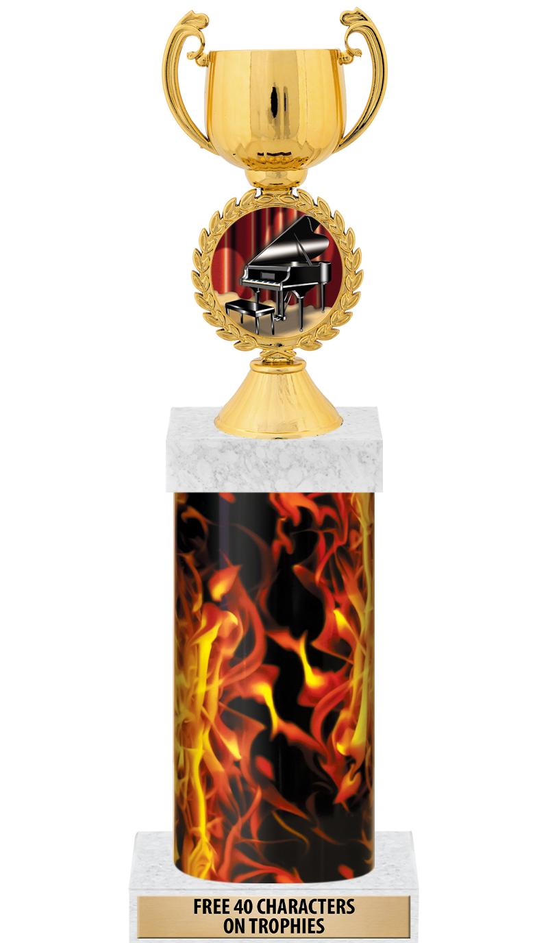 14" INFERNO-GD FIG/SQUARE