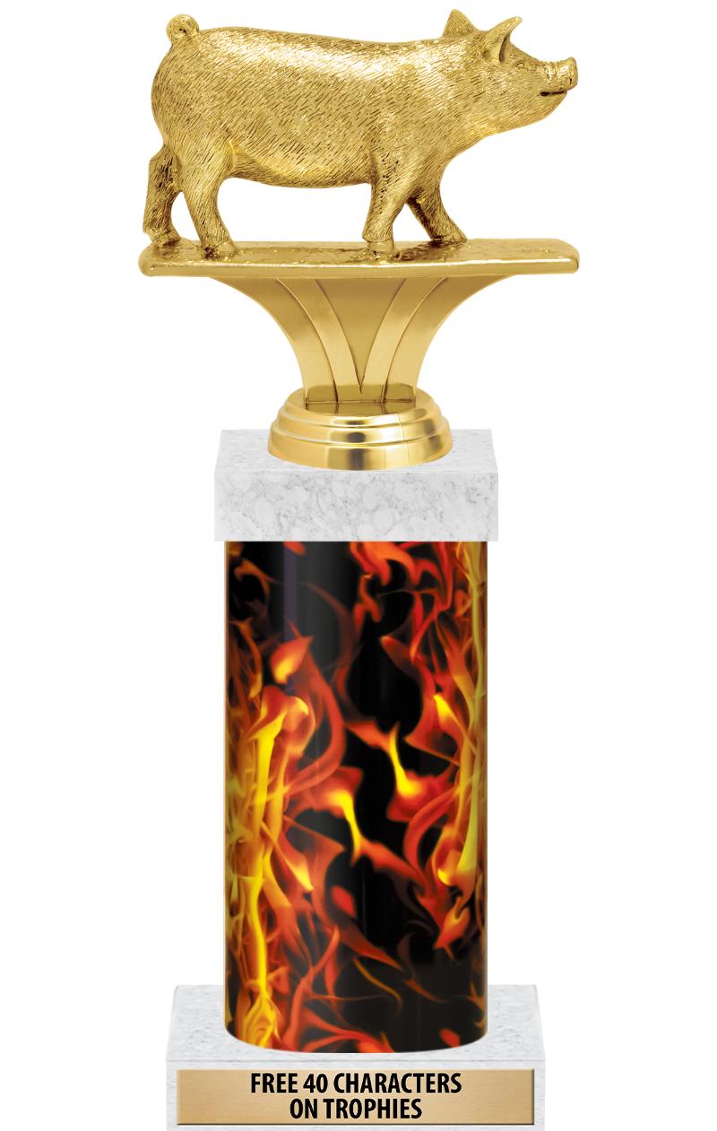 14" INFERNO-GD FIG/SQUARE