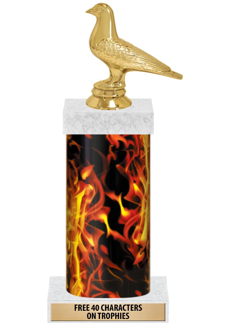 14" INFERNO-GD FIG/SQUARE