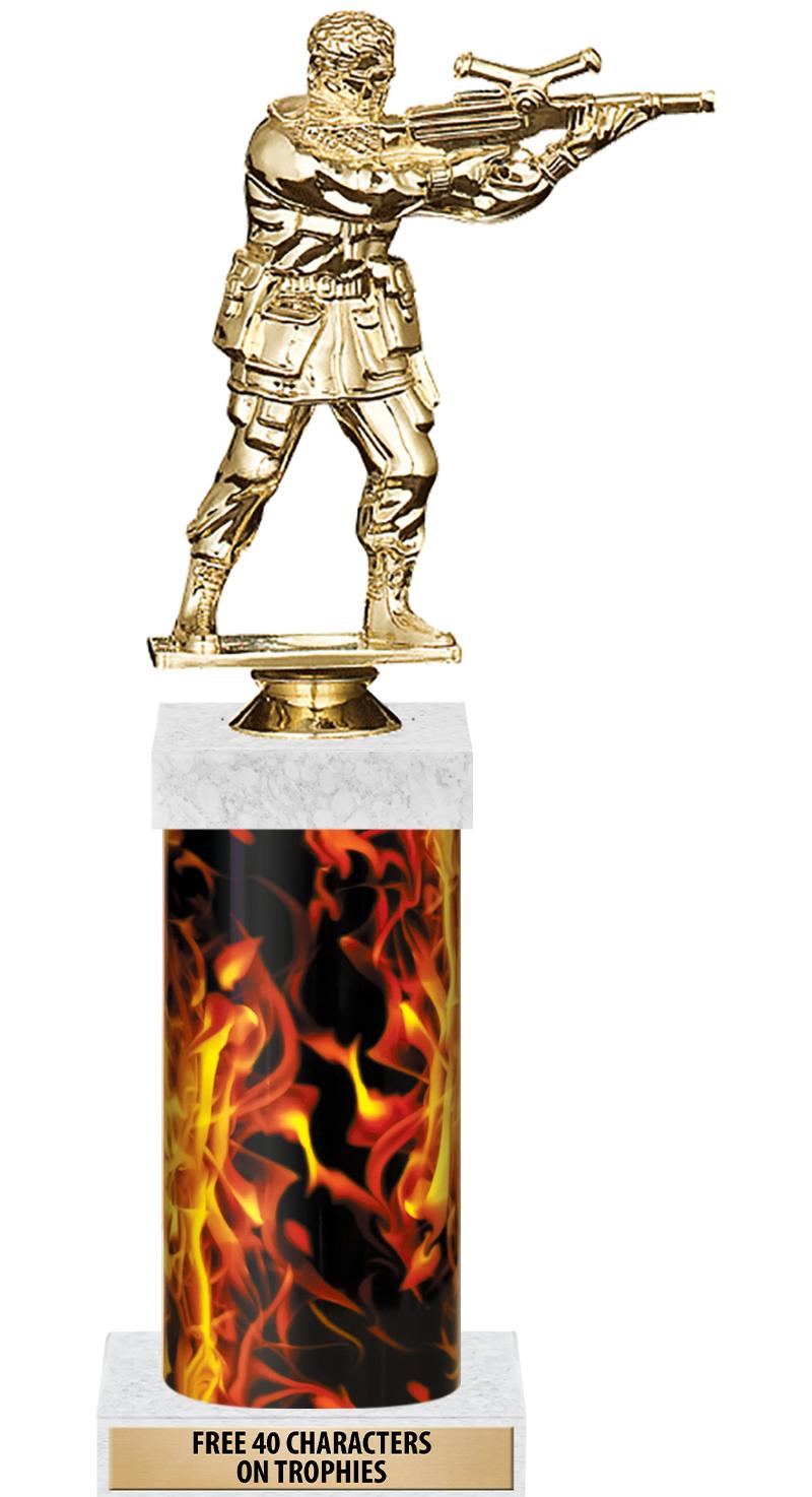 14" INFERNO-GD FIG/SQUARE