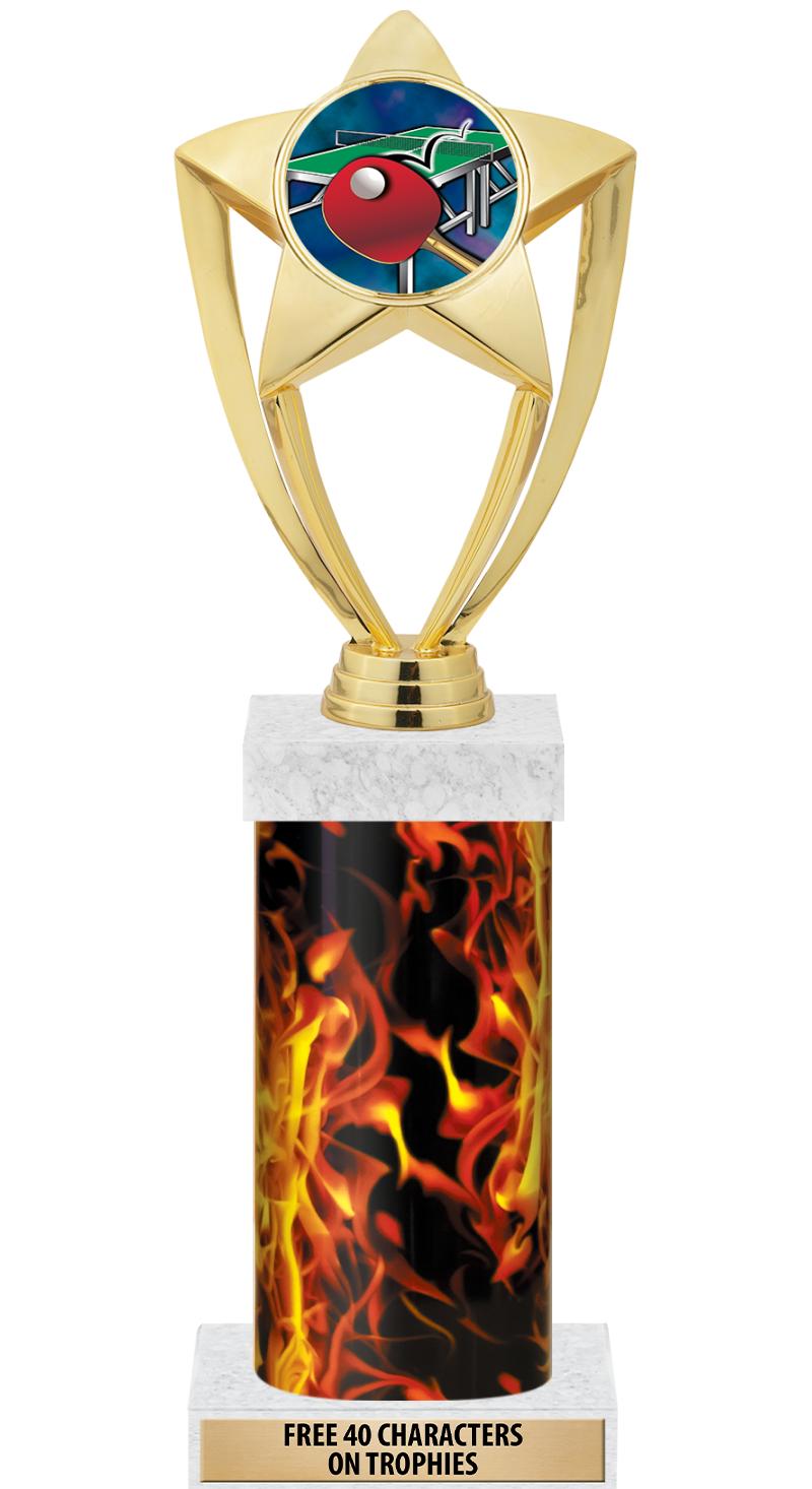 14" INFERNO-GD FIG/SQUARE