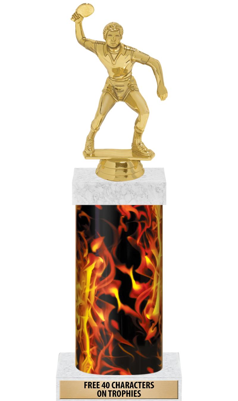 14" INFERNO-GD FIG/SQUARE