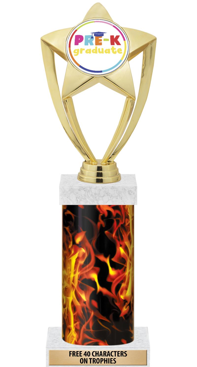 14" INFERNO-GD FIG/SQUARE