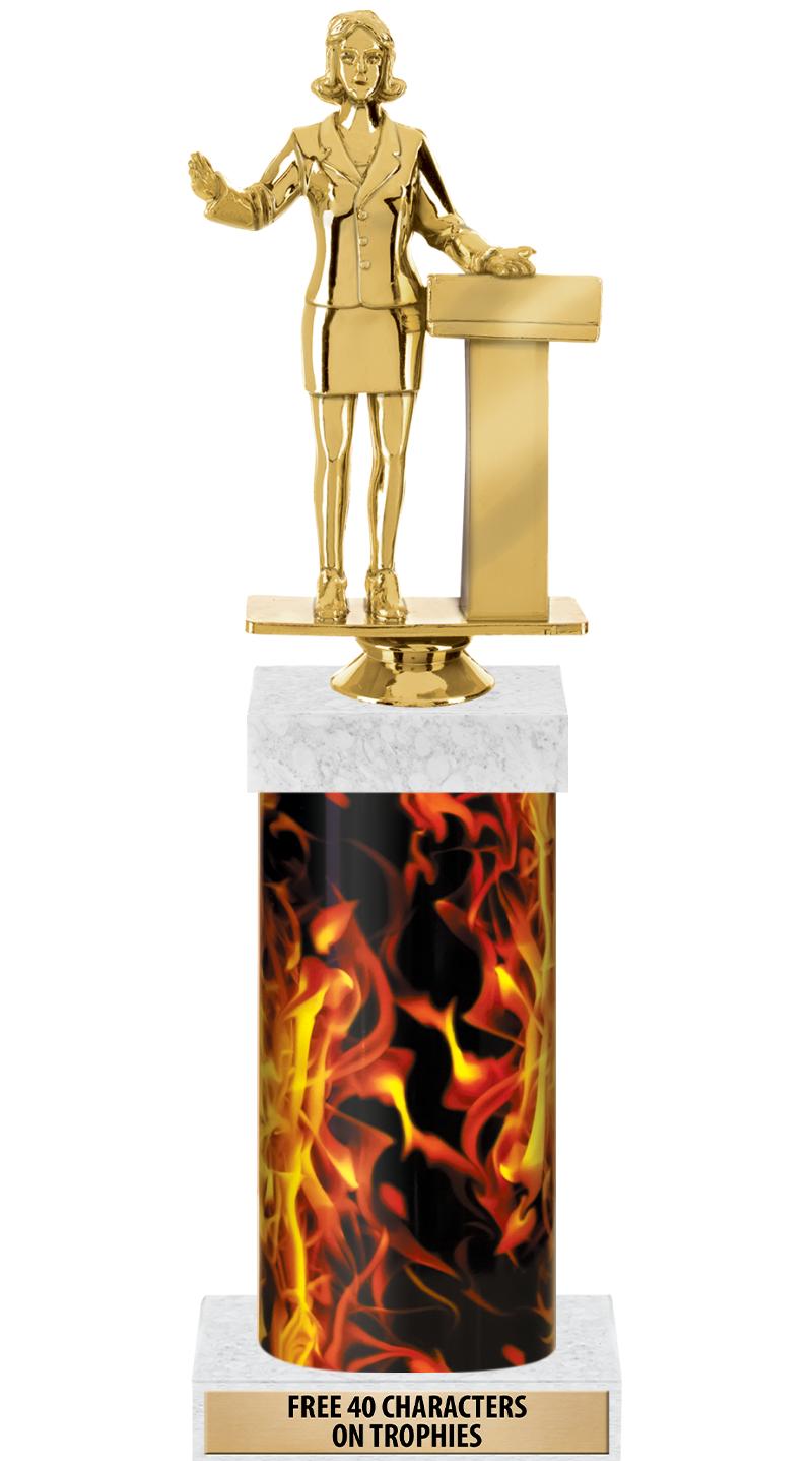 14" INFERNO-GD FIG/SQUARE