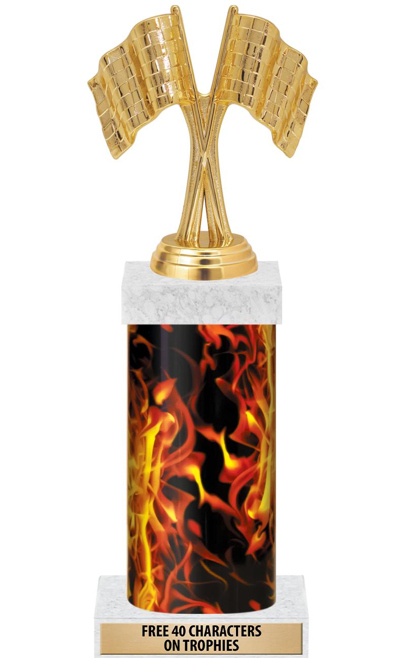 14" INFERNO-GD FIG/SQUARE