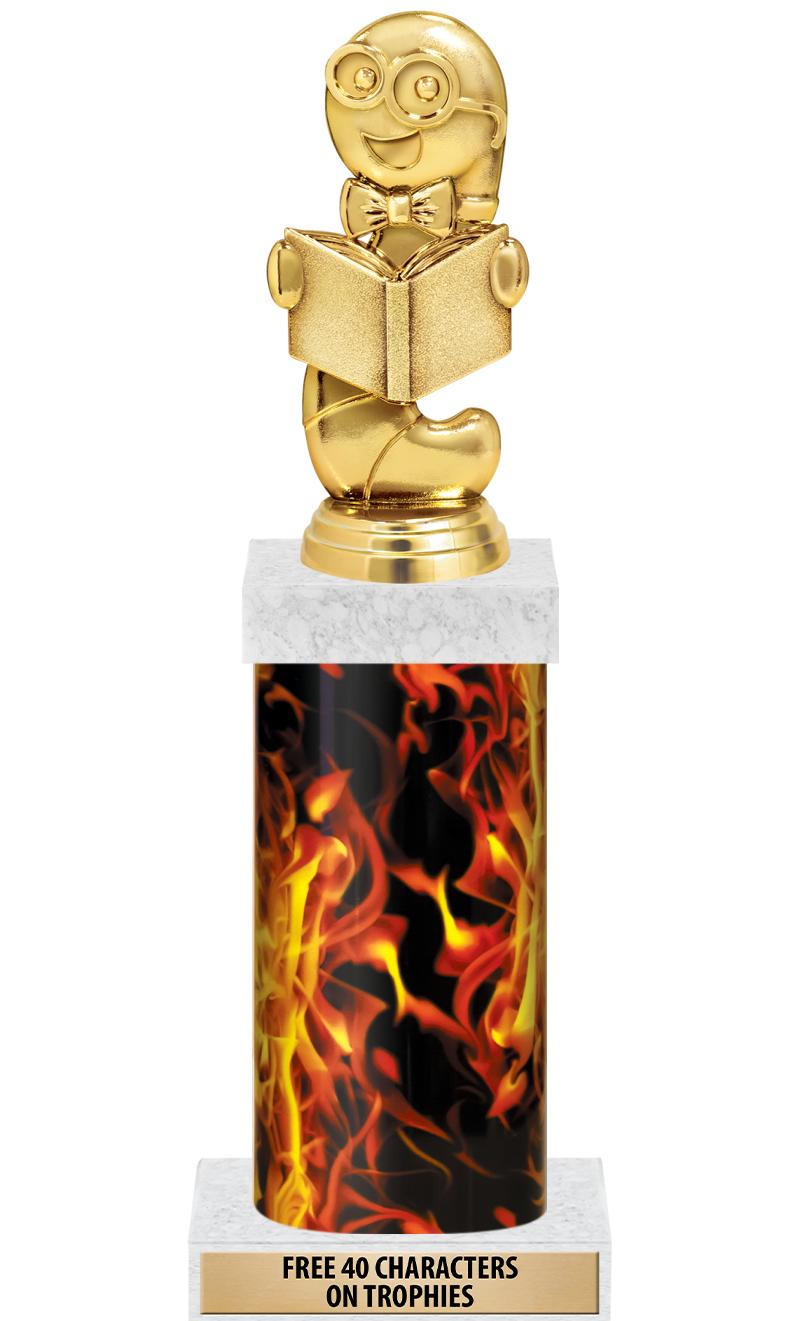 14" INFERNO-GD FIG/SQUARE