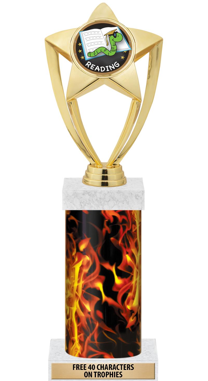 14" INFERNO-GD FIG/SQUARE