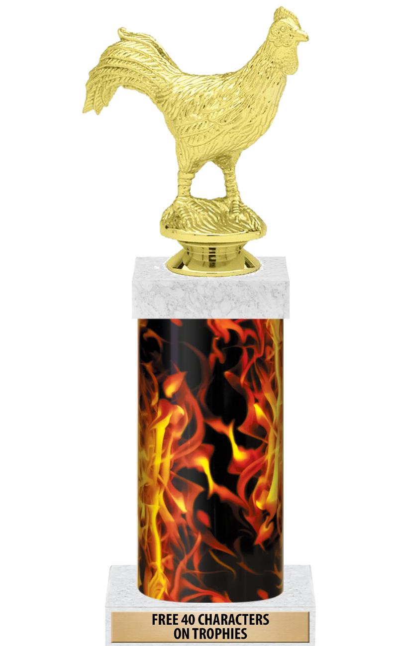 14" INFERNO-GD FIG/SQUARE