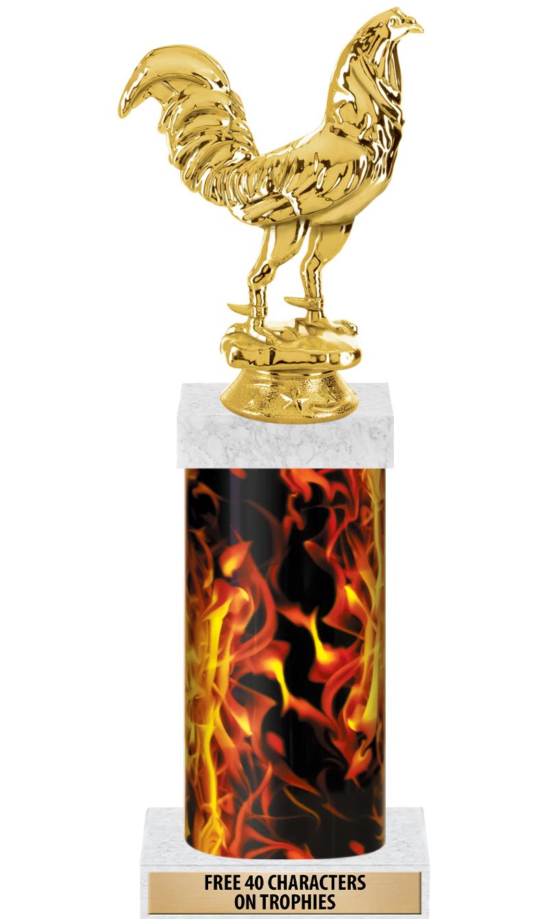 14" INFERNO-GD FIG/SQUARE