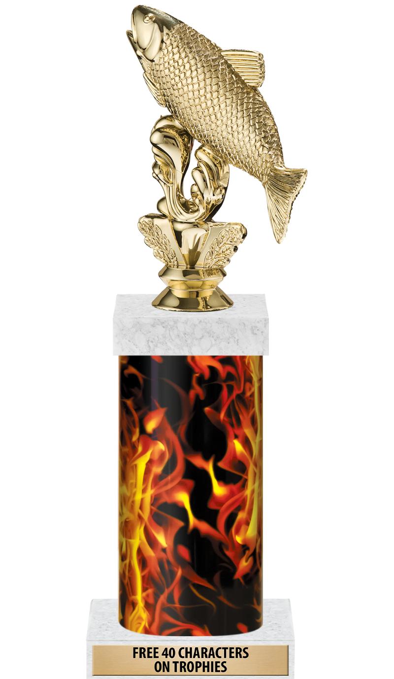 14" INFERNO-GD FIG/SQUARE