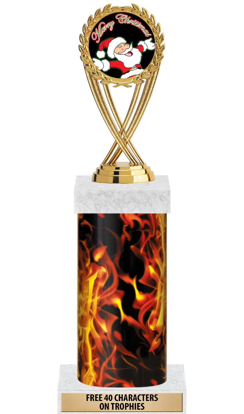 14" INFERNO-GD FIG/SQUARE