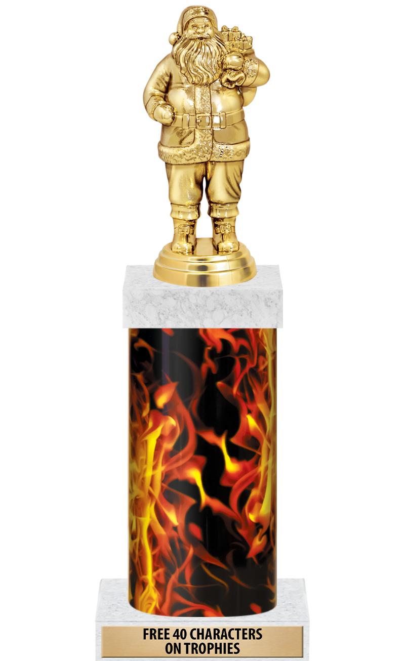 14" INFERNO-GD FIG/SQUARE