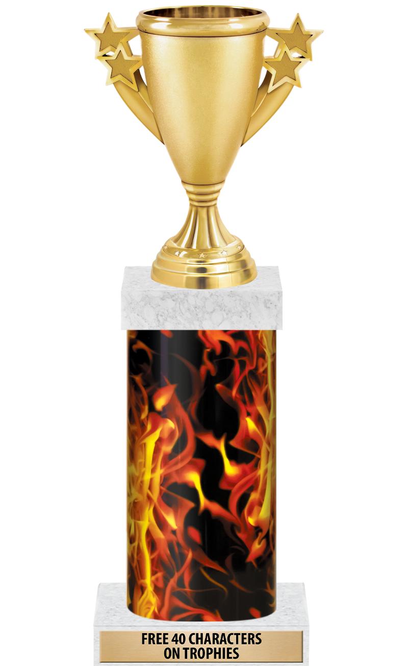 14" INFERNO-GD FIG/SQUARE