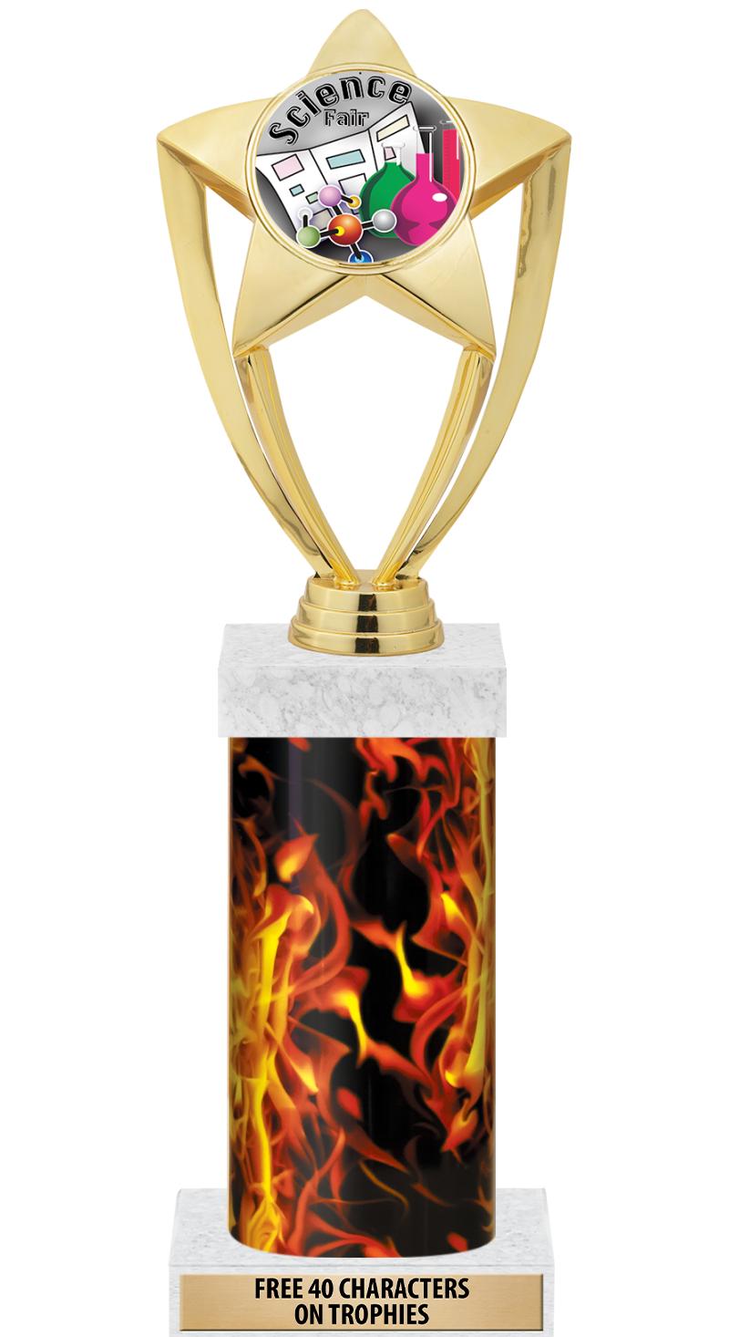 14" INFERNO-GD FIG/SQUARE