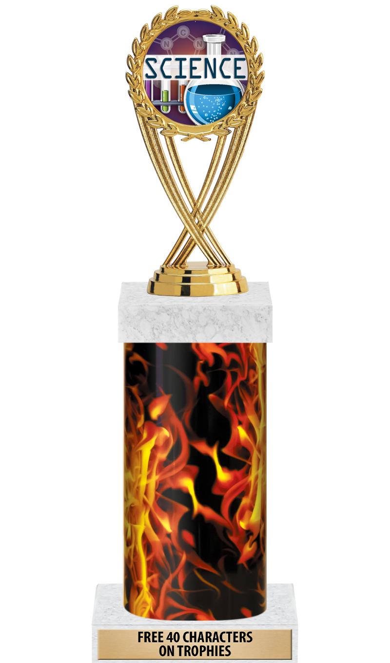 14" INFERNO-GD FIG/SQUARE