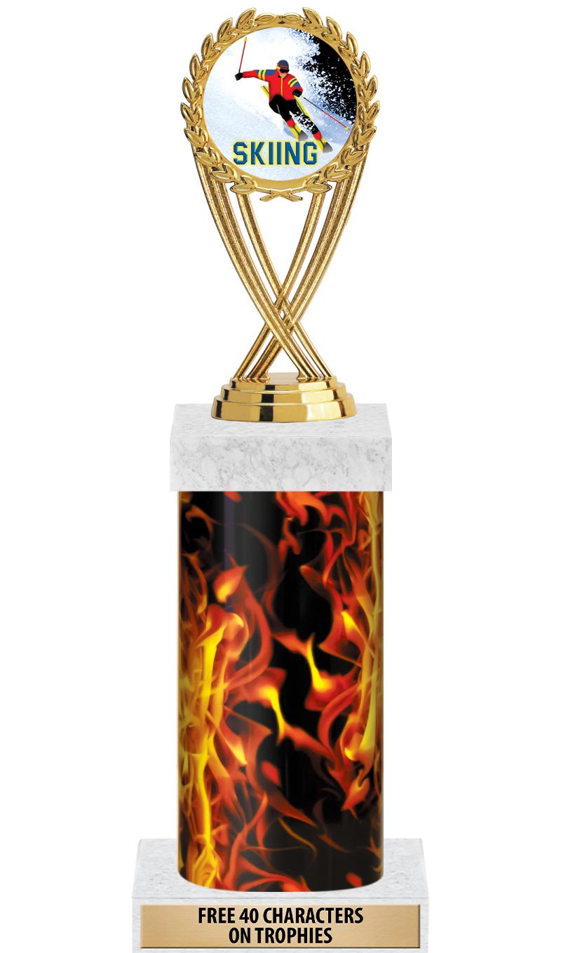 14" INFERNO-GD FIG/SQUARE