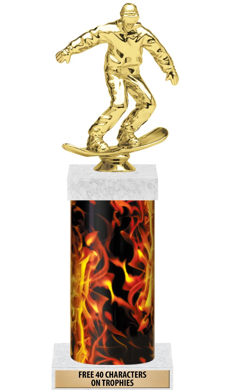 14" INFERNO-GD FIG/SQUARE