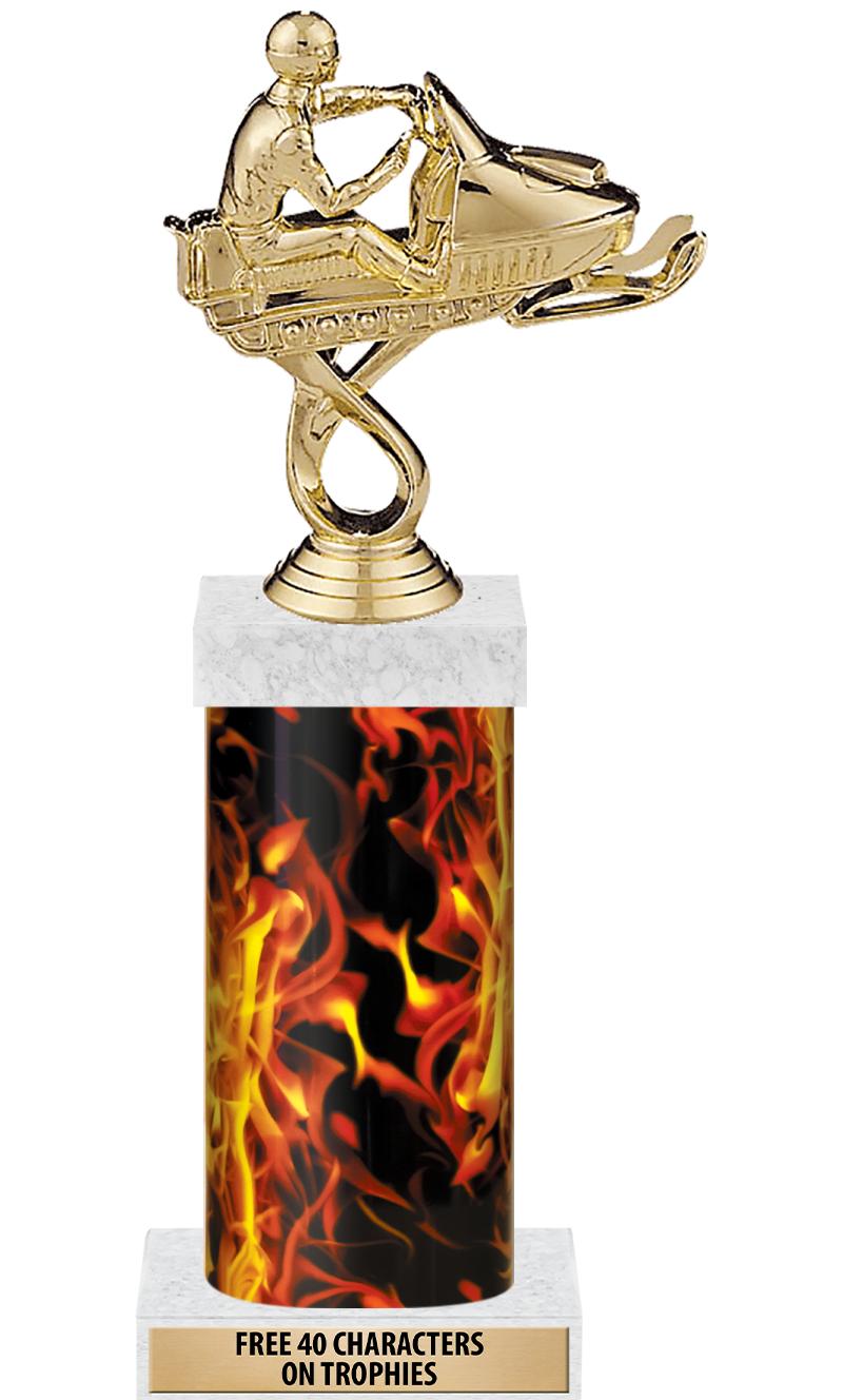 14" INFERNO-GD FIG/SQUARE