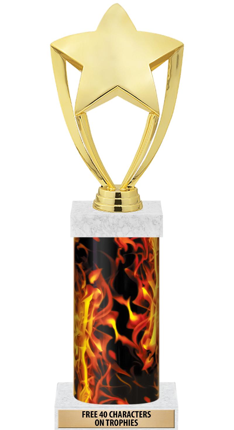 14" INFERNO-GD FIG/SQUARE