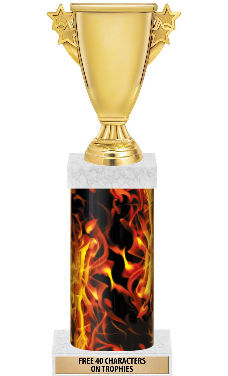 14" INFERNO-GD FIG/SQUARE