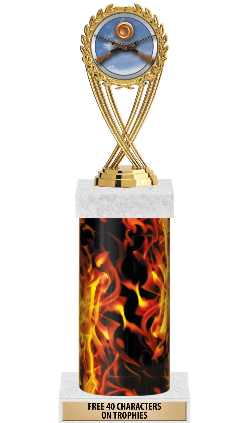 14" INFERNO-GD FIG/SQUARE