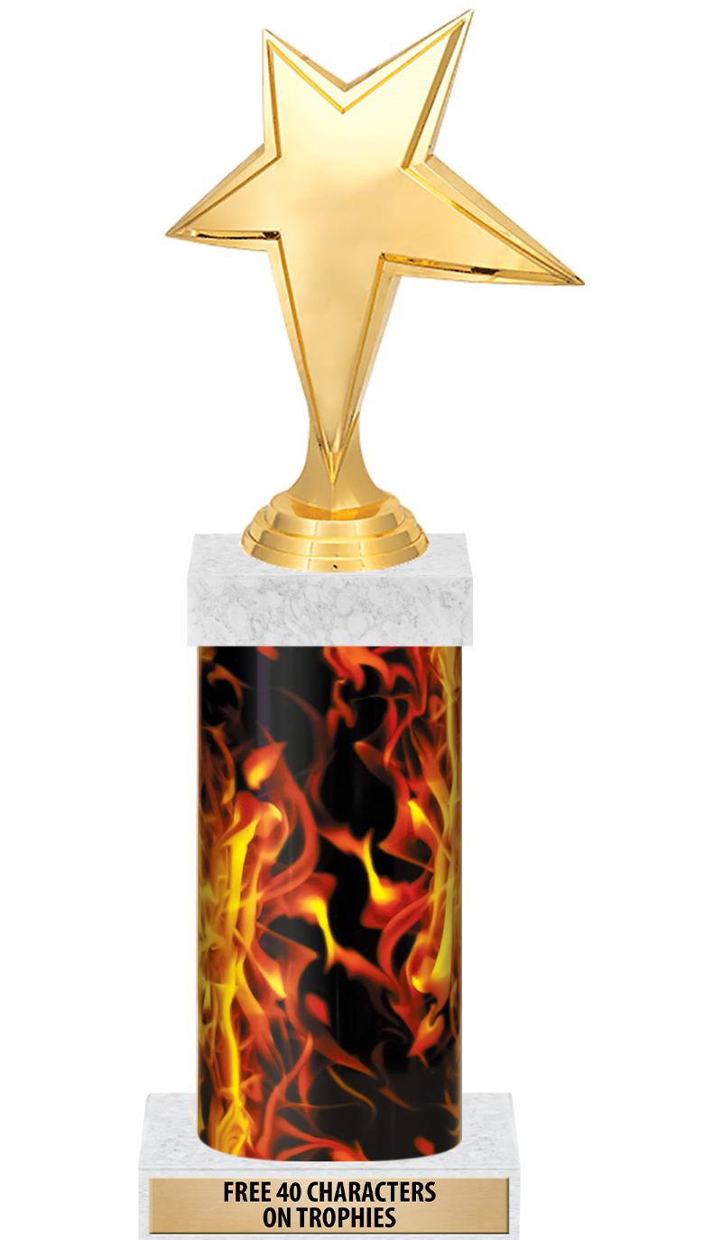 14" INFERNO-GD FIG/SQUARE