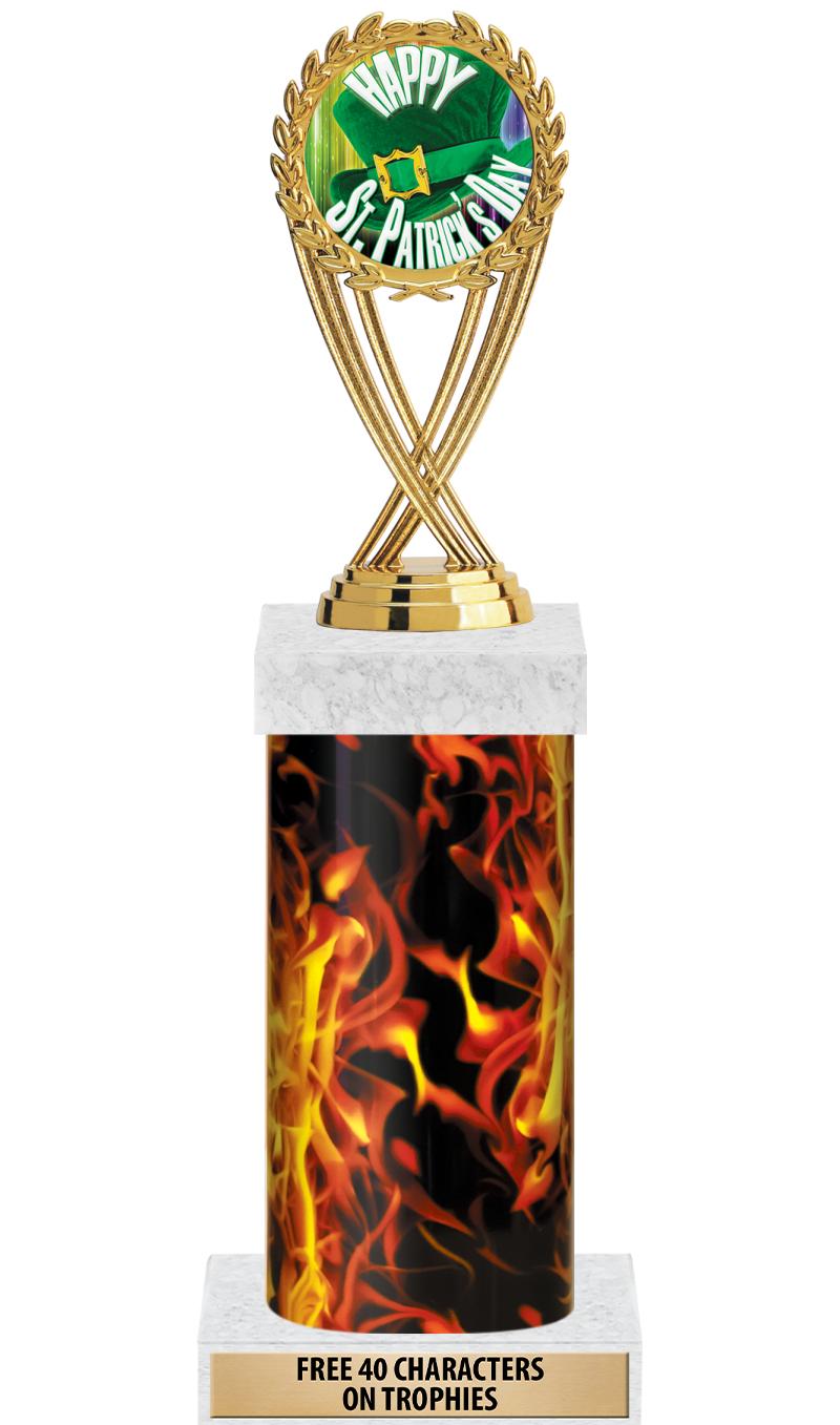 14" INFERNO-GD FIG/SQUARE