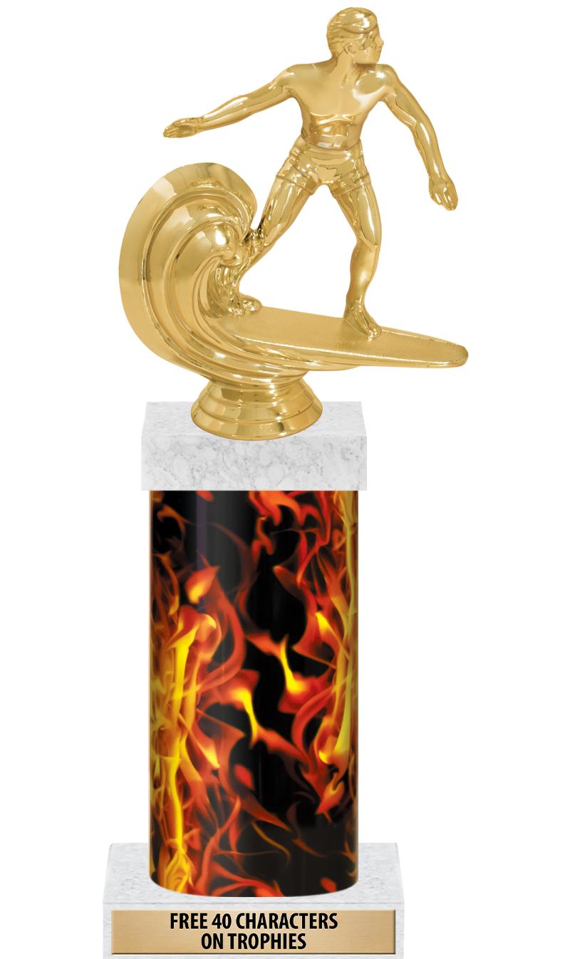 14" INFERNO-GD FIG/SQUARE