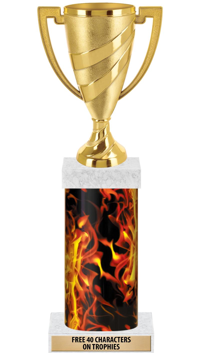 14" INFERNO-GD FIG/SQUARE